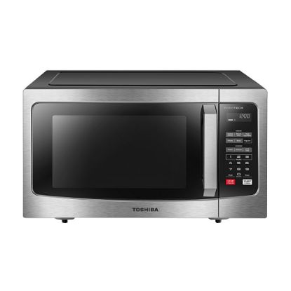 Picture of Toshiba 1.6 Cu. Ft. Counter Top Microwave, Stainless Steel