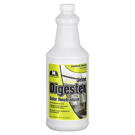 Picture of Hospeco Super N Urine Digester With Odor Neutralizer, Lavender Purple Crush, 1 Qt, Pack Of 12 Bottles