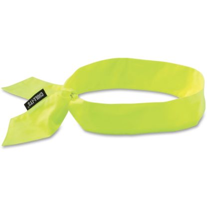 Picture of Ergodyne Chill-Its 6700 Evaporative Cooling Tie Bandana, Lime