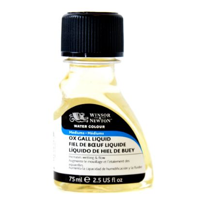 Picture of Winsor & Newton Watercolor Ox-Gall Liquid Mediums, 75 mL, Pack Of 2