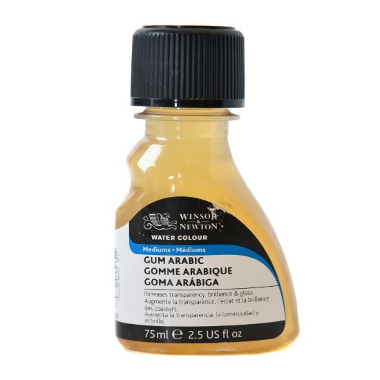 Picture of Winsor & Newton Watercolor Gum Arabic Mediums, 75 mL, Pack Of 2