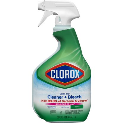 Picture of Clorox Clean-Up All Purpose Cleaner with Bleach, Spray Bottle, Original, 32 Fluid Ounces