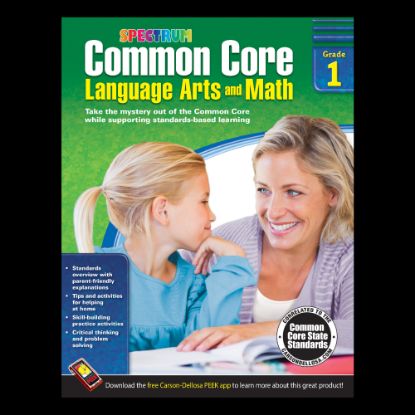 Picture of Spectrum Common Core Language Arts And Math, Grade 1