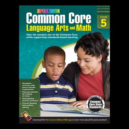 Picture of Spectrum Common Core Language Arts And Math, Grade 5