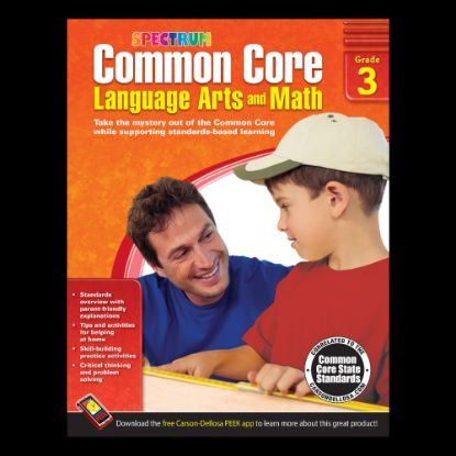 Picture of Spectrum Common Core Language Arts And Math, Grade 3