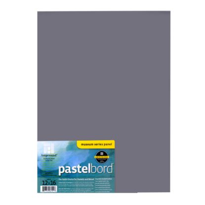 Picture of Ampersand Pastelbord, 12in x 16in, Gray, Pack Of 2