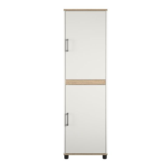 Picture of Ameriwood Home Whitmore 2-Door Kitchen Pantry Cabinet, 67-11/16inH x 19-3/4inW x 15-9/16inD, White