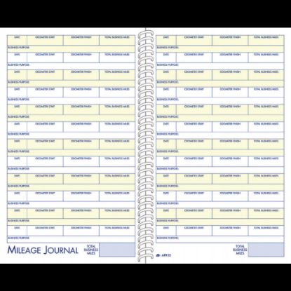 Picture of Adams Vehicle Mileage And Expense Book, 5 1/4in x 8 1/2in