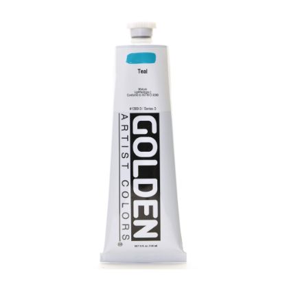 Picture of Golden Heavy Body Acrylic Paint, 5 Oz, Teal