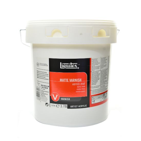 Picture of Liquitex Acrylic Permanent Matte Varnish, 1 Gallon