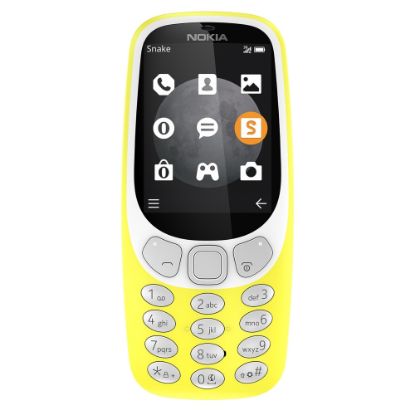 Picture of Nokia 3310 TA-1036 Cell Phone, Yellow