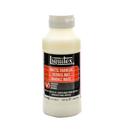 Picture of Liquitex Acrylic Permanent Matte Varnish, 8 Oz, Pack Of 2