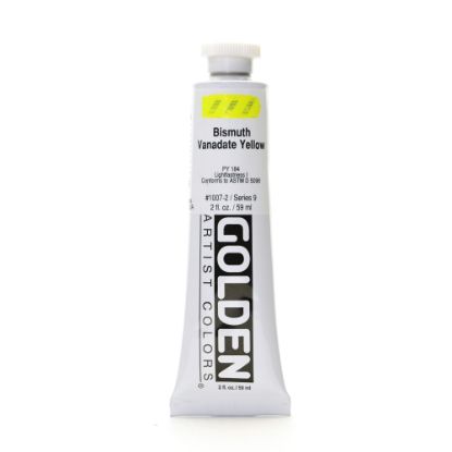 Picture of Golden Heavy Body Acrylic Paint, 2 Oz, Bismuth Vanadate Yellow