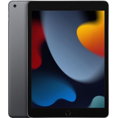 Picture of Apple iPad (9th Generation) Tablet, 10.2in Touchscreen, 256GB Storage, iPadOS 15, Space Gray, Apple A13 Bionic SoC