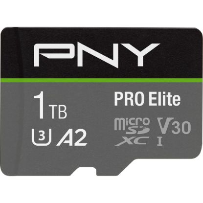 Picture of PNY PRO Elite Class 10 U3 V30 microSDXC Flash Memory Card, 1TB