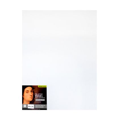 Picture of Ampersand Primed Smooth Flat Profile Artist Panels, 18in x 24in, 1/8in, White, Pack Of 2