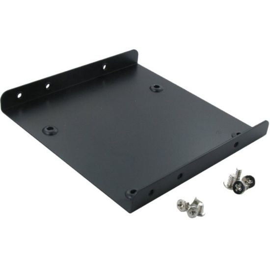 Picture of EDGE Drive Bay Adapter for 3.5in Internal - Black - 1 x Total Bay - 1 x 2.5in Bay - Metal