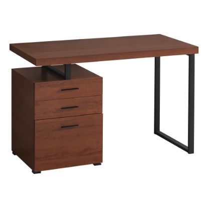 Picture of Monarch Specialties Melody 48inW Computer Desk, Cherry