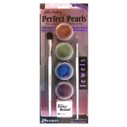 Picture of Ranger Perfect Pearls Complete Embellishing Pigment Kit, Jewels