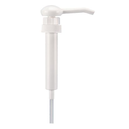 Picture of Boardwalk Econo 1 Oz Dispensing Pump, 38 mm Cap, 10 3/4in Tube, For 1 Gal Bottles, White