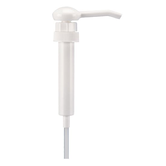 Picture of Boardwalk Econo 1 Oz Dispensing Pump, 38 mm Cap, 10 3/4in Tube, For 1 Gal Bottles, White