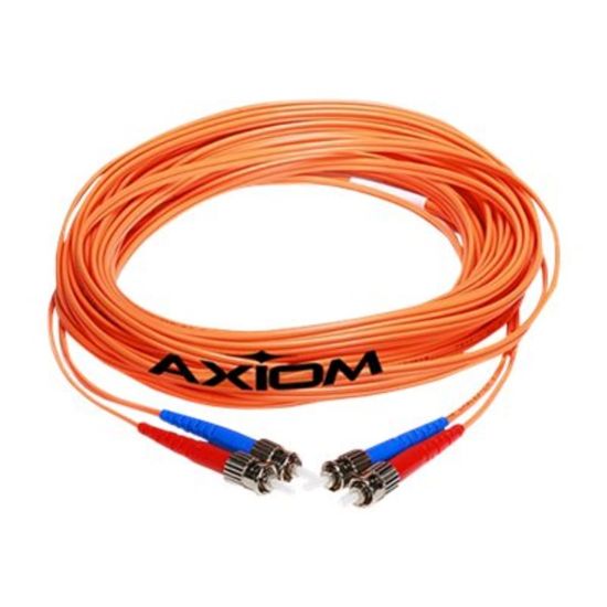 Picture of Axiom LC-LC Multimode Duplex OM2 50/125 Fiber Optic Cable - 40m - Orange - Network cable - LC multi-mode (M) to LC multi-mode (M) - 40 m - fiber optic - duplex - 50 / 125 micron