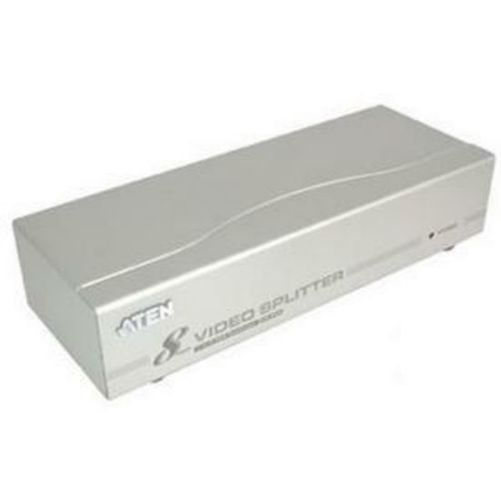 Picture of Aten 8 port Video Splitter-TAA Compliant - 1 x Computer, 8 x Monitor - 1792 x 1344 @ 60Hz - SVGA, XGA