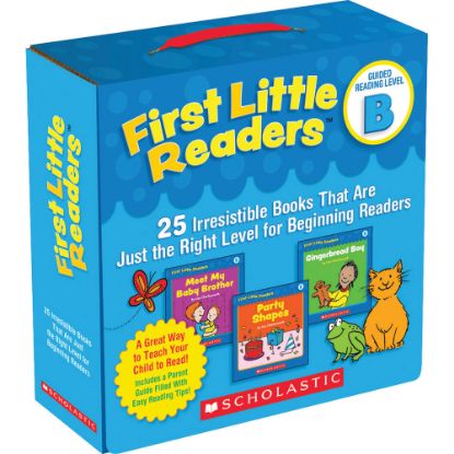 Picture of Scholastic Teaching Resources First Little Readers Parent Book Pack, Guided Reading Level B, Pre-K To Grade 2