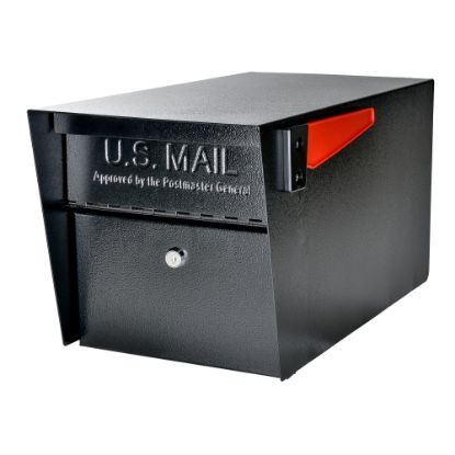 Picture of Mail Boss Mail Manager Latitude Street Safe, 11-1/4inH x 10-3/4inW x 21inD, Black