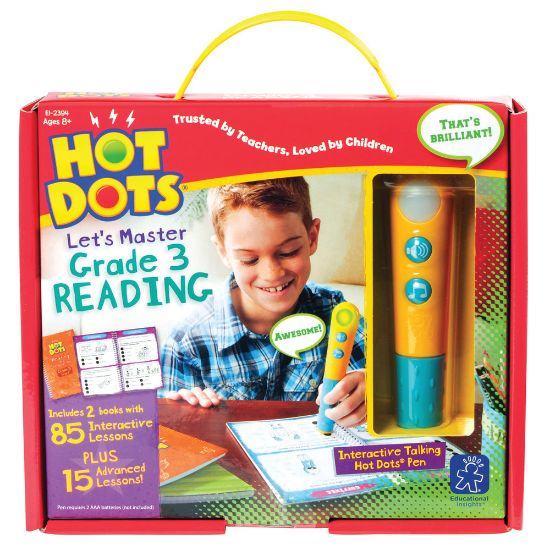 Picture of Educational Insights Hot Dots Lets Master Grade 3 Reading