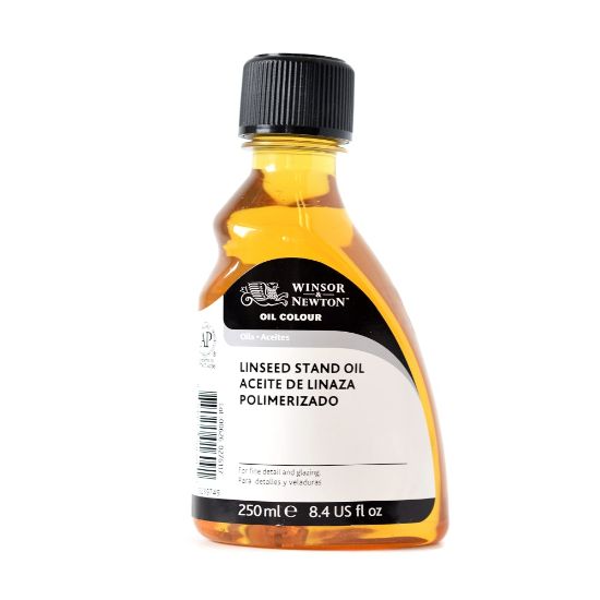 Picture of Winsor & Newton Linseed Oil, Stand, 250mL