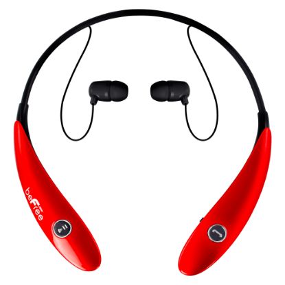 Picture of BeFree Sound Bluetooth Wireless Active Sports Earbuds, Red