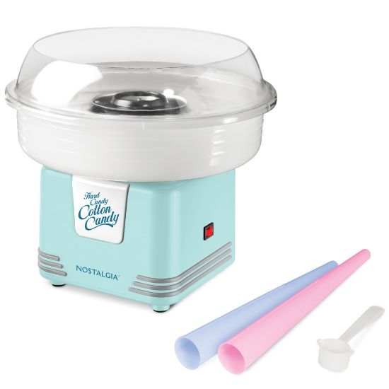 Picture of Nostalgia Electrics Hard & Sugar-Free Candy Cotton Candy Maker, Aqua