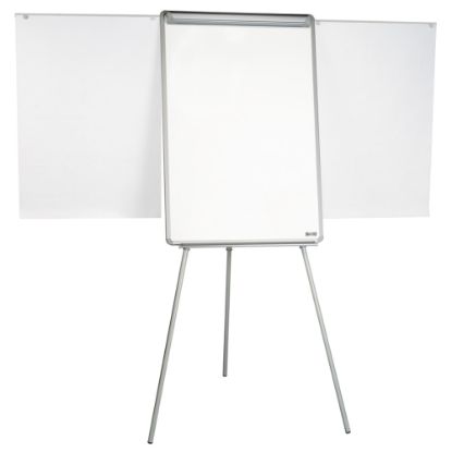 Picture of MasterVision Easy Clean Dry Erase Tripod Easel, Black/Silver