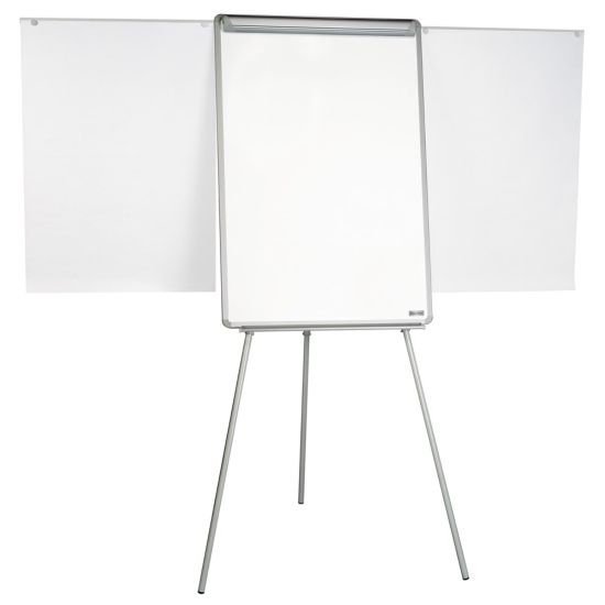 Picture of MasterVision Easy Clean Dry Erase Tripod Easel, Black/Silver