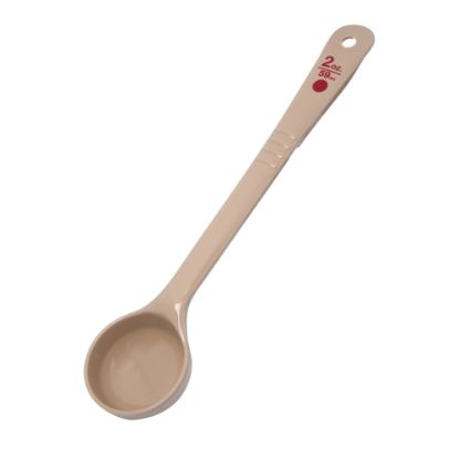 Picture of Carlisle Measure Miser Solid Long-Handle Measuring Spoons, 2 Oz, Beige, Pack Of 12