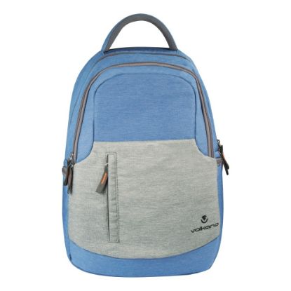 Picture of Volkano Breeze Backpack With 15.6in Laptop Compartment, Blue/Gray