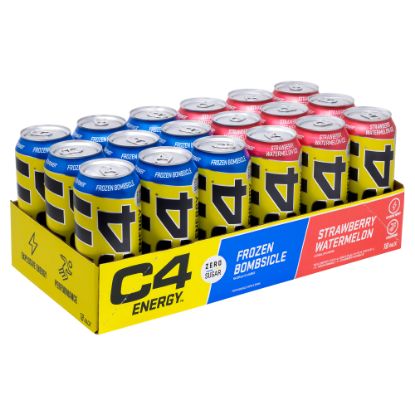 Picture of C4 Energy Drink Variety Pack, 16 Oz, Pack Of 18 Cans