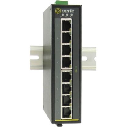 Picture of Perle IDS-108F-DS1SC20D-XT - Industrial Ethernet Switch - 10 Ports - 10/100Base-TX, 100Base-FX - 2 Layer Supported - Rail-mountable, Wall Mountable, Panel-mountable - 5 Year Limited Warranty