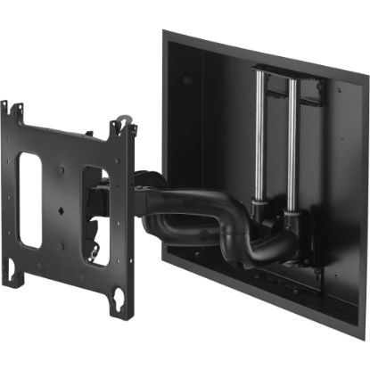 Picture of Chief Large 22in Extension Dual Arm Wall Mount - For Displays 42-86in - Black - 200lb