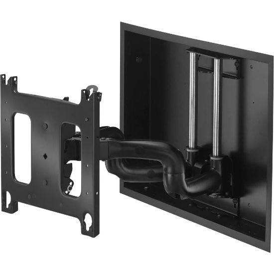 Picture of Chief Large 22in Extension Dual Arm Wall Mount - For Displays 42-86in - Black - 200lb