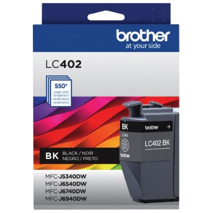 Picture of Brother LC402 Black Ink Cartridge, LC402BK