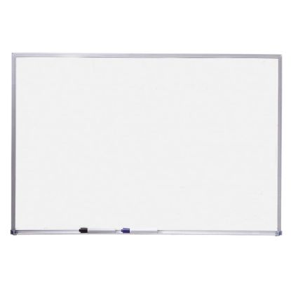 Picture of Quartet Standard Non-Magnetic Melamine Dry-Erase Whiteboard, 36in x 48in, Aluminum Frame With Silver Finish