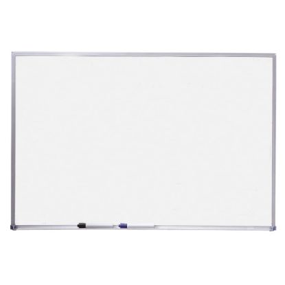 Picture of Quartet Standard Non-Magnetic Melamine Dry-Erase Whiteboard, 24in x 36in, Aluminum Frame With Silver Finish