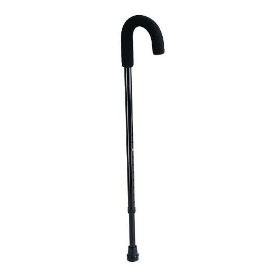 Picture of Medline Guardian Standard Aluminum Canes, Black, Case Of 6