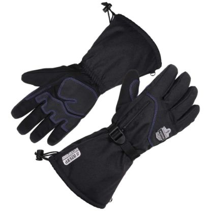 Picture of Ergodyne ProFlex 825WP Thermal Waterproof Winter Work Gloves, 2X, Black