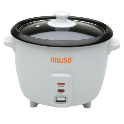 Picture of IMUSA Electric Non-Stick Rice Cooker, White