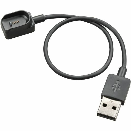 Picture of Poly Charging Cable - For Bluetooth Headset - Black - USB Type A