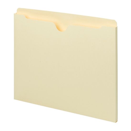 Picture of Smead Manila File Jackets, Single-Ply Tab, 9 1/2in x 11 3/4in, Pack Of 100