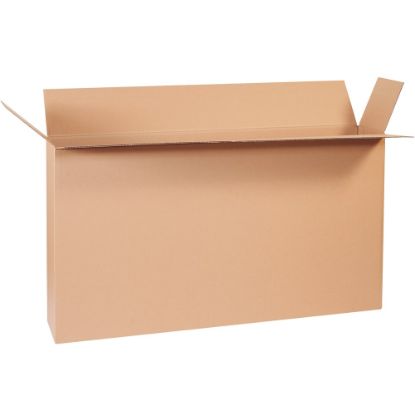 Picture of Partners Brand Side-Loading Boxes, 24inH x 8inW x 48inD, Kraft, Bundle Of 10